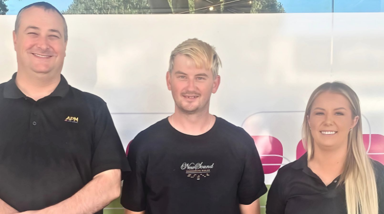 With the help of Employer Account Manager Dylan and Business Manager Courtney, Andrew began his journey toward meaningful employment.