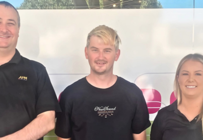 With the help of Employer Account Manager Dylan and Business Manager Courtney, Andrew began his journey toward meaningful employment.