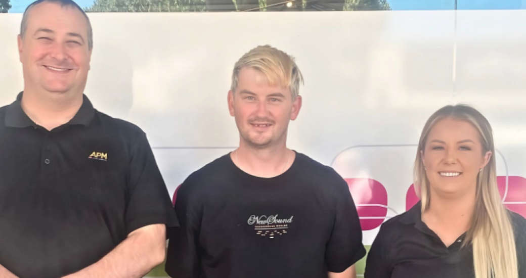 With the help of Employer Account Manager Dylan and Business Manager Courtney, Andrew began his journey toward meaningful employment.