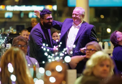 Conf26 - Gala - candid - Umair & Don 01